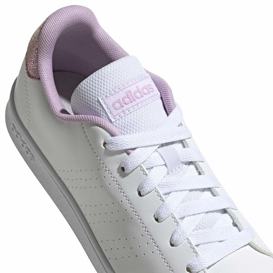 Baskets BLANCHES ADIDAS Advantage K