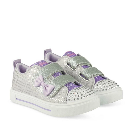 Sneakers GREY SKECHERS Twinkle Sparks Heart Dreams