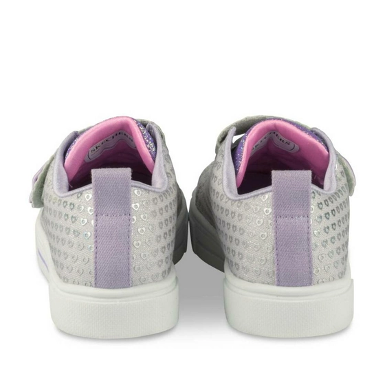 Baskets GRIS SKECHERS Twinkle Sparks Heart Dreams