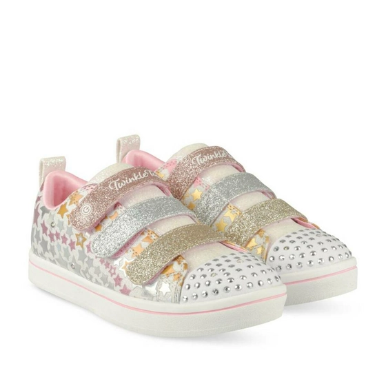 Baskets GRIS SKECHERS Sparkle Rayz Star Blast