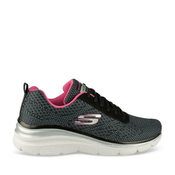 Baskets NOIR SKECHERS Fashion Fit