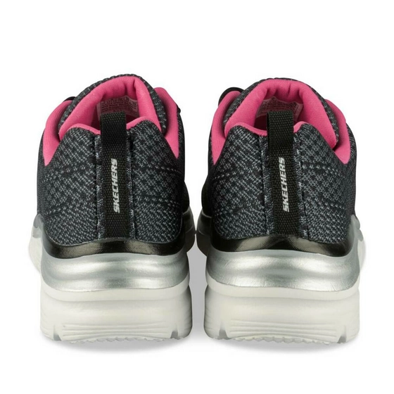 Baskets NOIR SKECHERS Fashion Fit