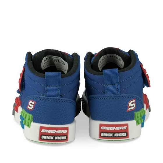 Baskets BLEU SKECHERS Kool Bricks Lil Constructor