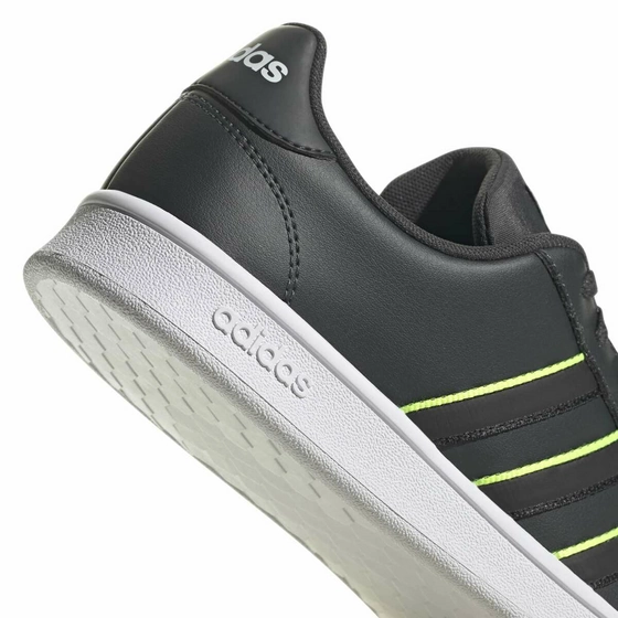 Baskets NOIRES ADIDAS Grand Court Base