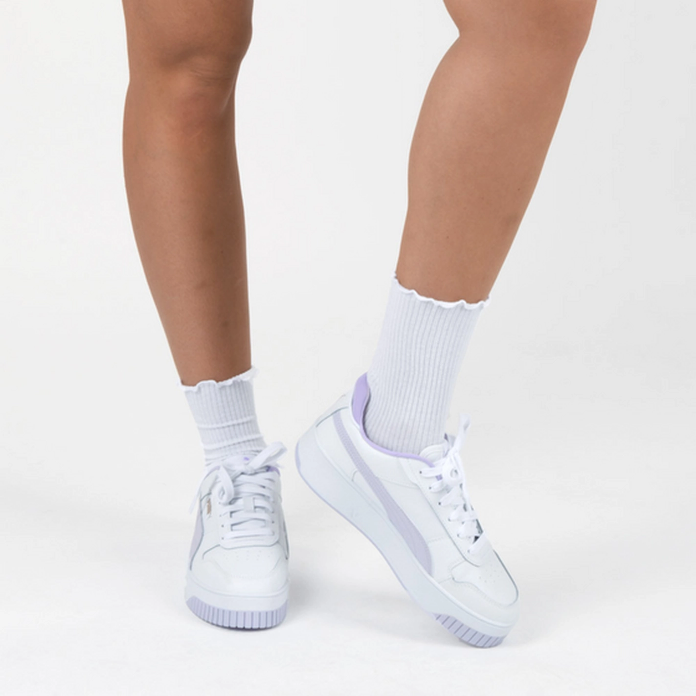 Baskets BLANC PUMA Carina Street