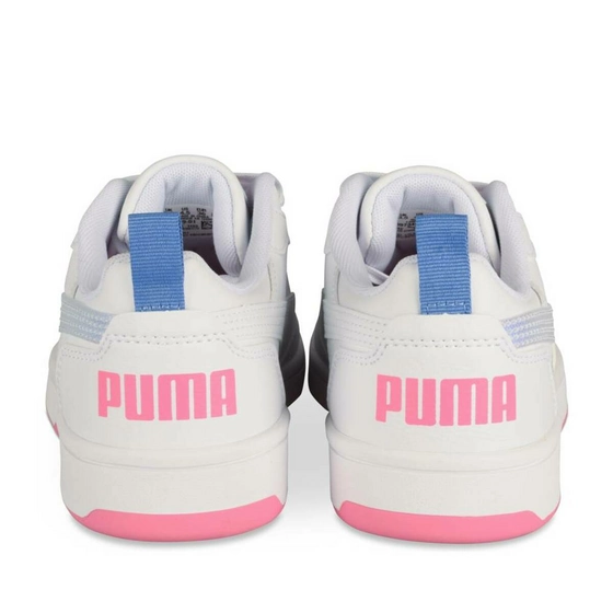 Baskets BLANC PUMA Jr Rebound V6 Dd