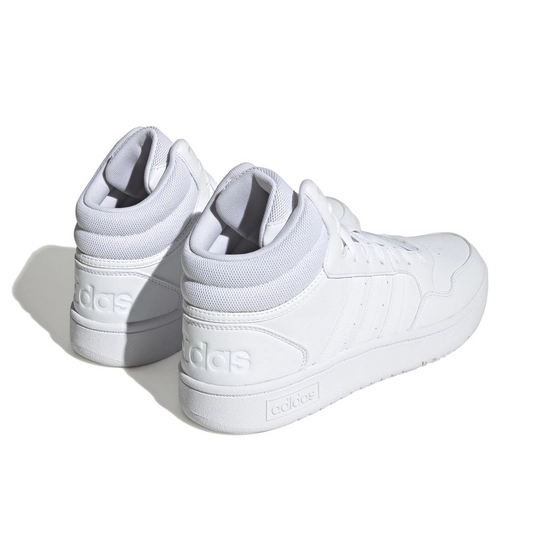 Baskets BLANC ADIDAS Hoops 3.0 Mid