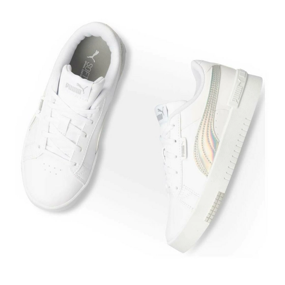 Baskets BLANC PUMA Jada Rainbow PS