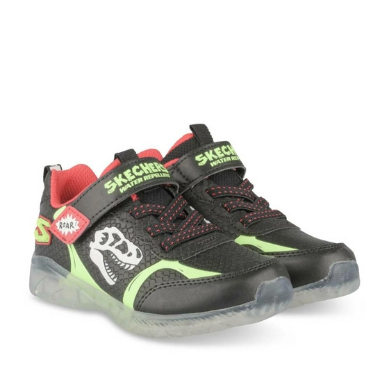 Baskets NOIR SKECHERS Illumi-Brights Dino-Glo