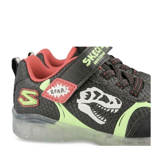 Baskets NOIR SKECHERS Illumi-Brights Dino-Glo