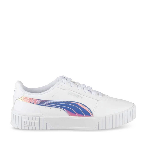 Baskets BLANC PUMA Carina 2.0 Holo JR