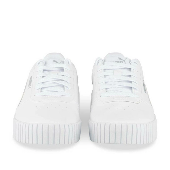 Baskets BLANC PUMA Carina 2.0 Holo JR