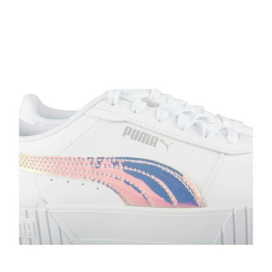 Baskets BLANC PUMA Carina 2.0 Holo JR