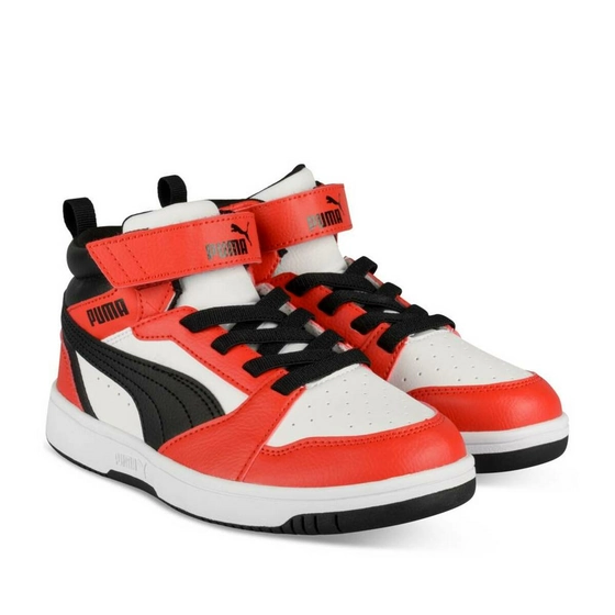 Baskets BLANC PUMA Rebound V6 Mid