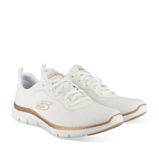 Baskets BLANC SKECHERS Flex Appeal 4.0