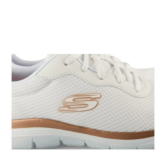 Baskets BLANC SKECHERS Flex Appeal 4.0