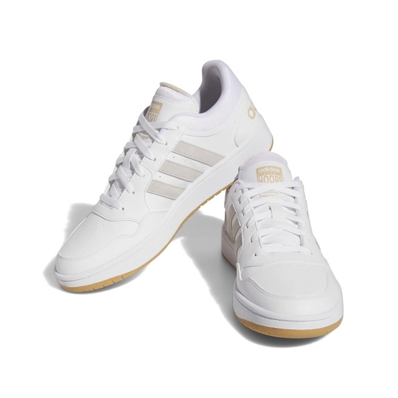 Baskets BLANC ADIDAS HOOPS