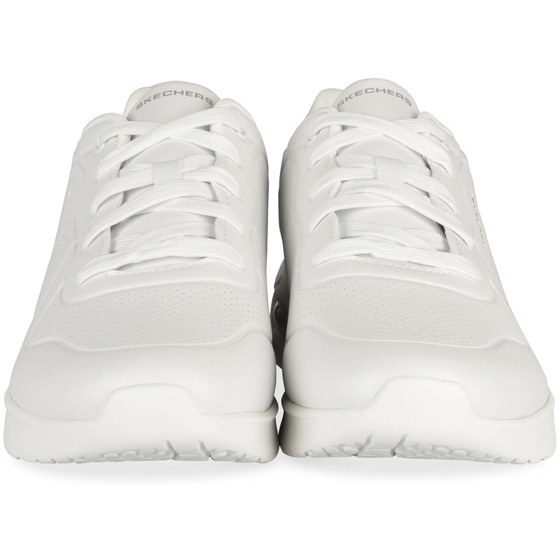 Baskets BLANC SKECHERS SOLITAIR