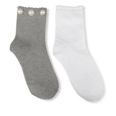 Chaussettes GRIS SINEQUANONE