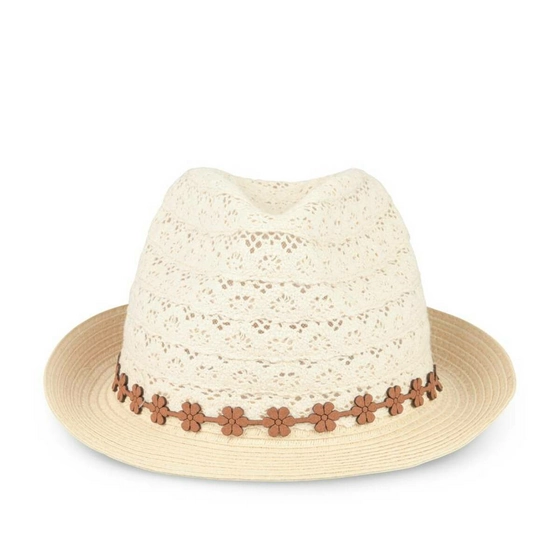 Chapeau BEIGE LOVELY SKULL