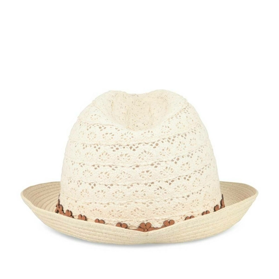 Chapeau BEIGE LOVELY SKULL