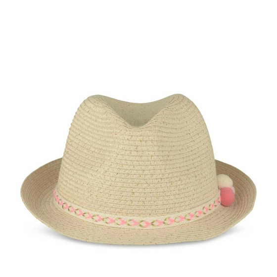 Chapeau BEIGE LOVELY SKULL