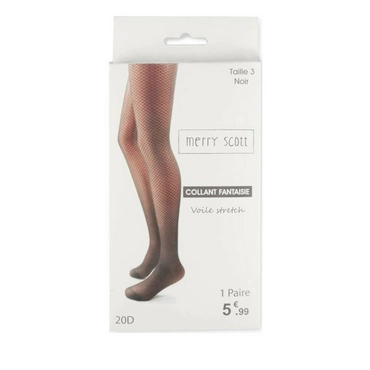 Black fancy tights MERRY SCOTT