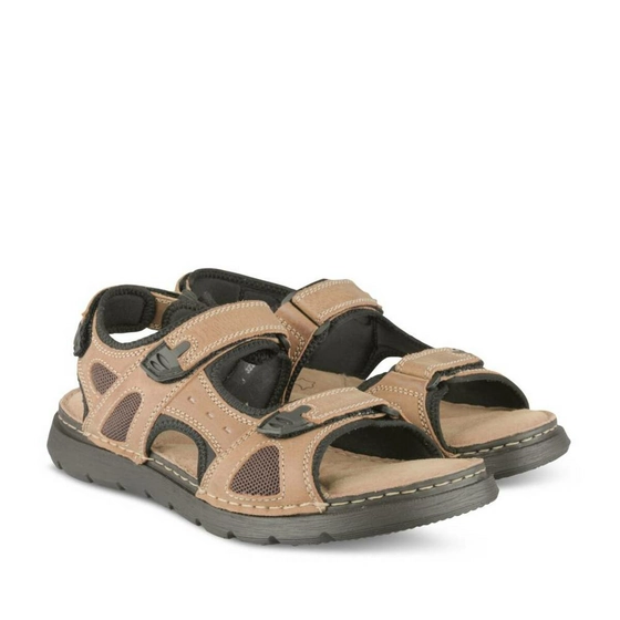 Sandals COGNAC MEGIS CASUAL