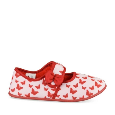 Slippers RED LOVELY SKULL