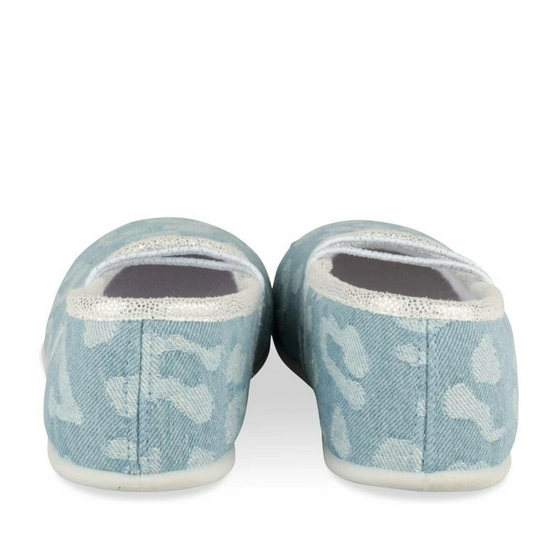 Slippers BLUE LOVELY SKULL