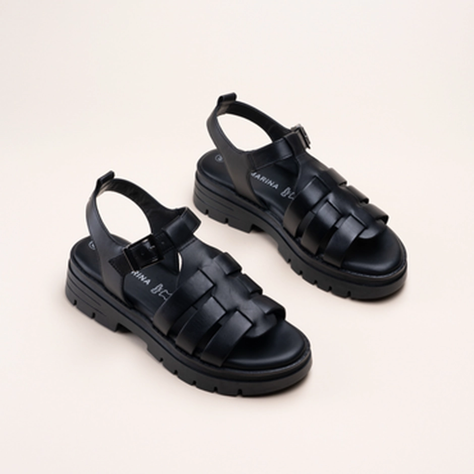 Sandals BLACK SAN MARINA