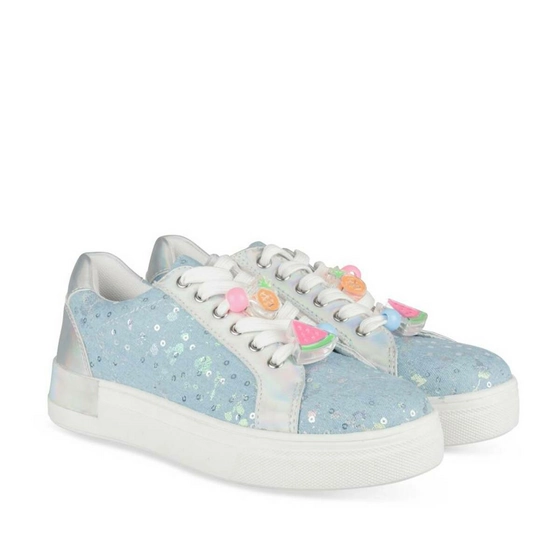 Sneakers BLUE LOVELY SKULL