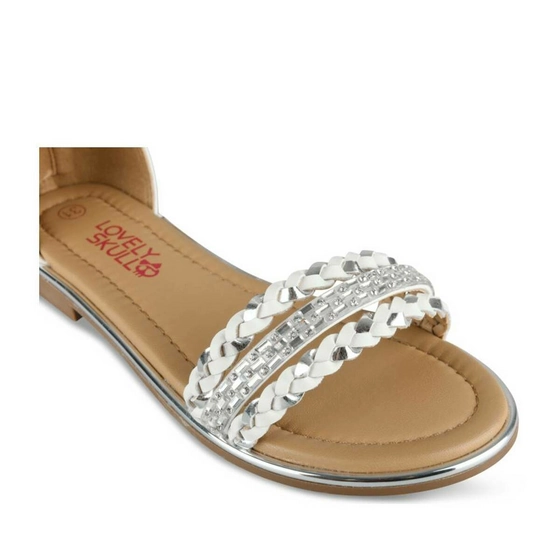 Sandals WHITE LOVELY SKULL