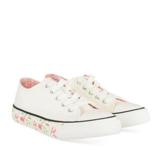 Sneakers WHITE LOVELY SKULL