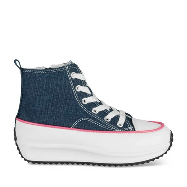 Sneakers BLAUW LOVELY SKULL