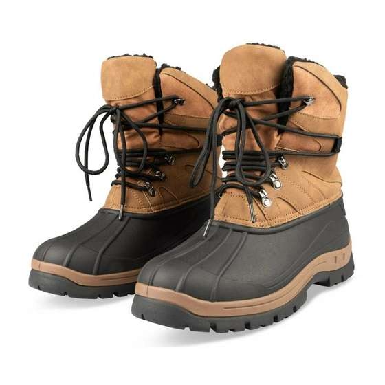 Snow boots BROWN BLUEY