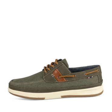 Boat shoes GREEN DENIM SIDE