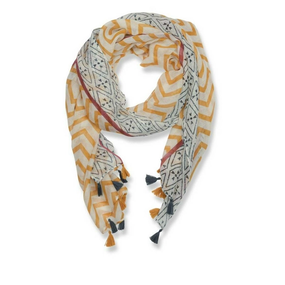 Foulard JAUNE MERRY SCOTT