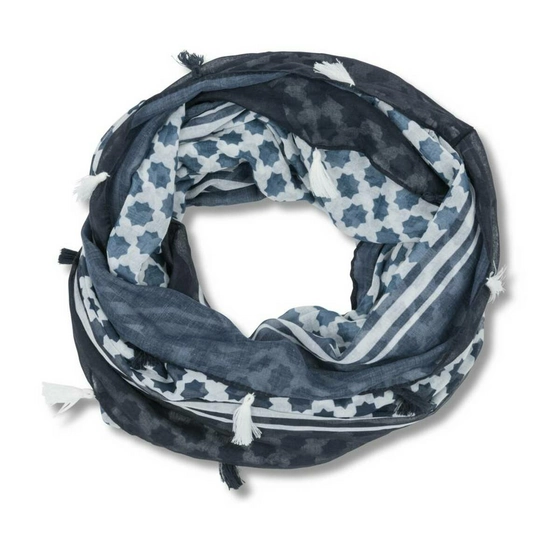 Snood NAVY MERRY SCOTT