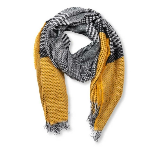 Scarf YELLOW MERRY SCOTT