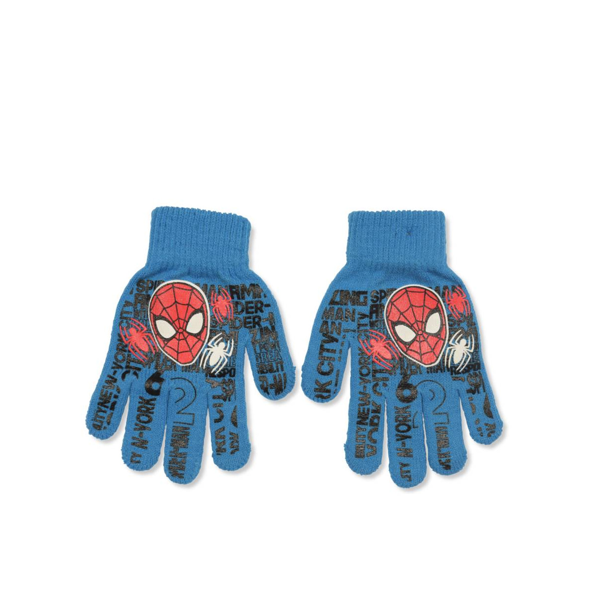 Vertrouwen op datum variabel Handschoenen BLAUW SPIDERMAN
