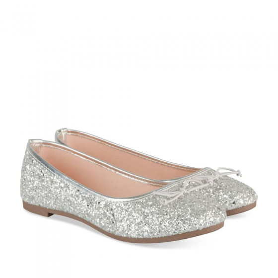 Ballerinas ZILVER LITTLE LOLITA