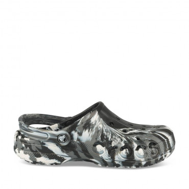 Hoeven ZWART CROCS Baya Marbled