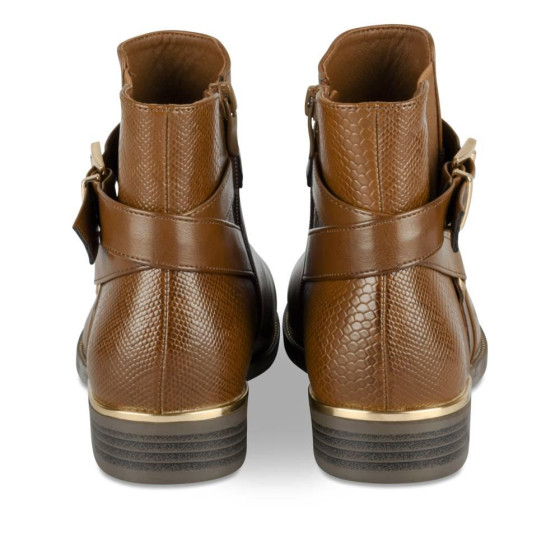 Bottines COGNAC PHILOV