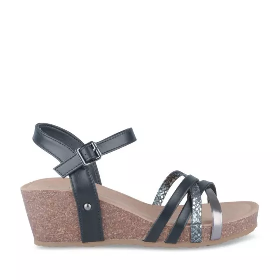 Sandalen ZWART LADY GLAM