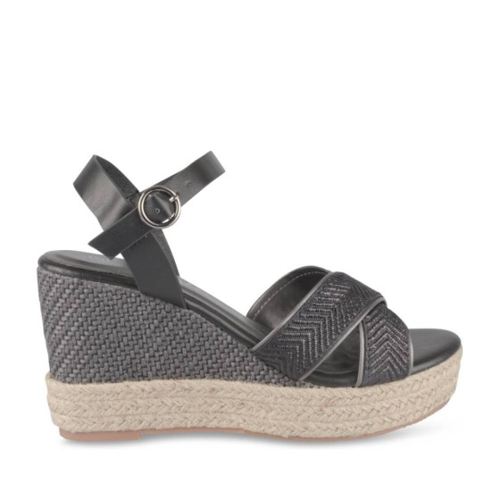 Sandalen ZWART LADY GLAM