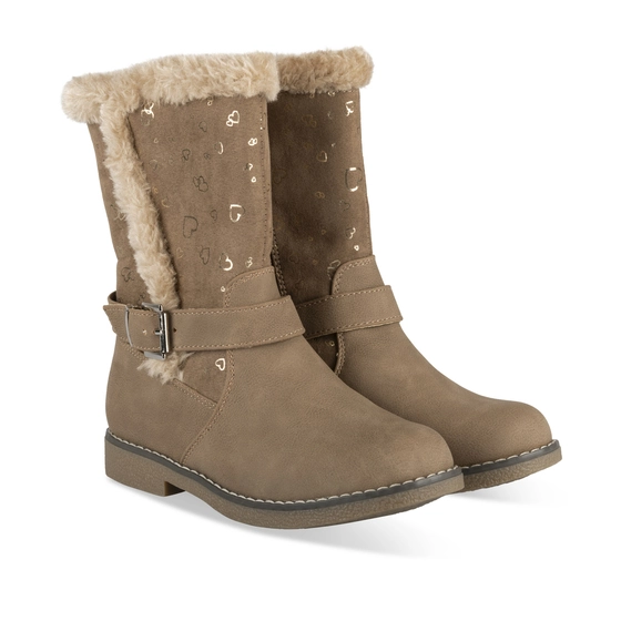 Bottes TAUPE LOVELY SKULL