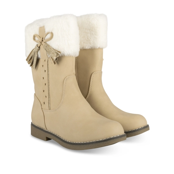 Bottes BEIGE LOVELY SKULL