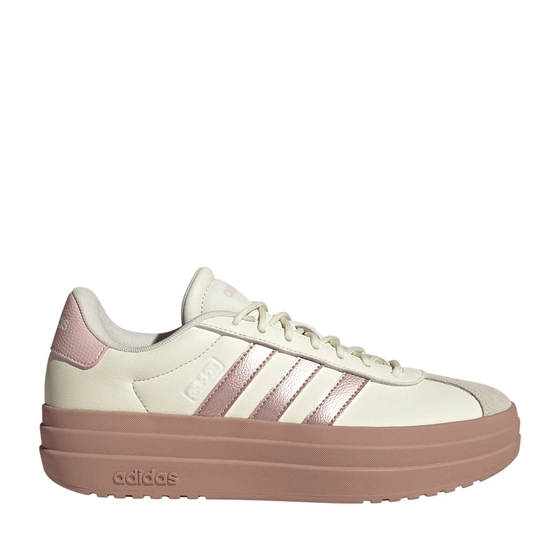 Baskets BEIGE ADIDAS VL COURT BOLD