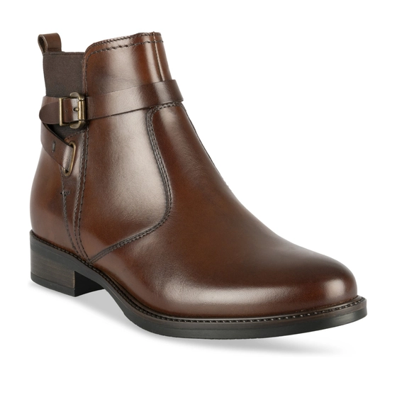 Bottines MARRON MEGIS ELEGANT